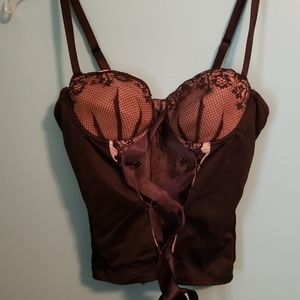 Corset style lingerie top rampage 36b